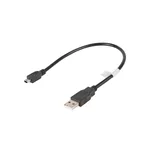 Кабел Lanberg USB MINI-B(M) ->  USB-A (M) 2.0 cable 0.3m 2
