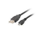 <span>Кабел</span> Lanberg USB MICRO-B (M)  ->  USB-A (M) 2.0 cable 0.3m <span class='catalog-num-in-name'>CA-USBM-10CC-0003-BK</span> - 