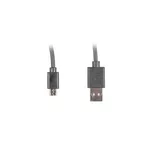 Кабел Lanberg USB MICRO-B (M)  ->  USB-A (M) 2.0 cable 1m easy-USB 2