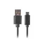 Кабел Lanberg USB MICRO-B (M)  ->  USB-A (M) 2.0 cable 1m 2