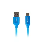 Кабел Lanberg USB-C(M) ->  USB-A (M) 2.0 cable 0.5m 2