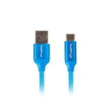  Lanberg USB-C(M) ->  USB-A (M) 2.0 cable 1.8m 146803 CA-USBO-22CU-0018-BL на топ цена - PIC.bg