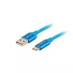 <span>Кабел</span> Lanberg USB-C(M) ->  USB-A (M) 2.0 cable 0.5m <span class='catalog-num-in-name'>CA-USBO-22CU-0005-BL</span> - 