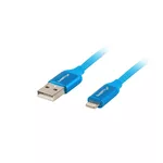 <span>Кабел</span> Lanberg LIGHTNING(M) ->  USB-A (M) cable 1.8m <span class='catalog-num-in-name'>CA-USLM-10CU-0018-BL</span> - 