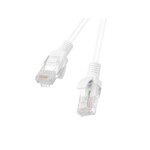 <span>Мрежов кабел</span> Lanberg patch cord CAT.5E 15m <span class='catalog-num-in-name'>PCU5-10CC-1500-W</span> - 