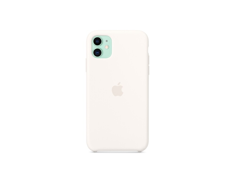 Калъф Apple iPhone 11 Silicone Case - White 3