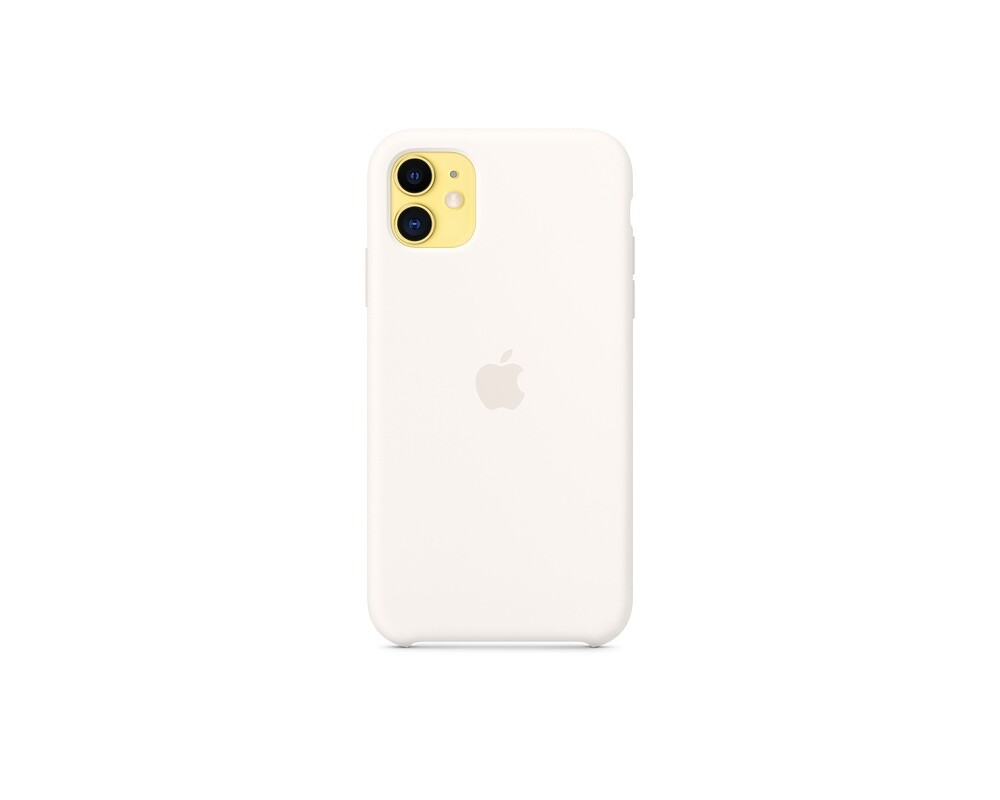 Калъф Apple iPhone 11 Silicone Case - White 4