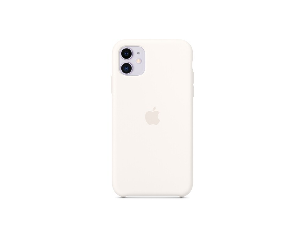 Калъф Apple iPhone 11 Silicone Case - White 5