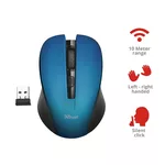 Мишка TRUST Mydo Silent Wireless Mouse BLU 2