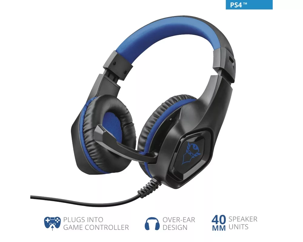 Слушалки TRUST GXT 404B Rana Headset PS4/PS5 2