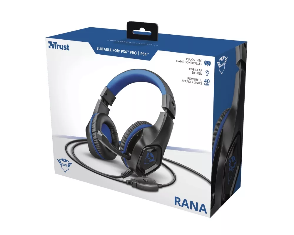 Слушалки TRUST GXT 404B Rana Headset PS4/PS5 7