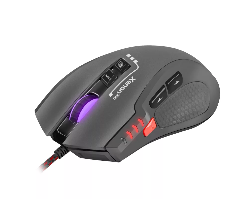 Мишка Genesis Gaming Mouse Xenon 210 Optical 3200Dpi With Software Rgb Illuminated Black 2