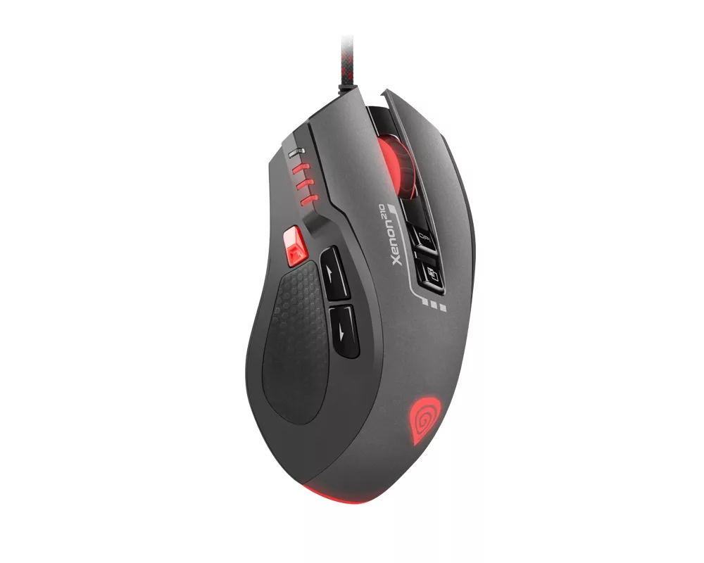Мишка Genesis Gaming Mouse Xenon 210 Optical 3200Dpi With Software Rgb Illuminated Black 3