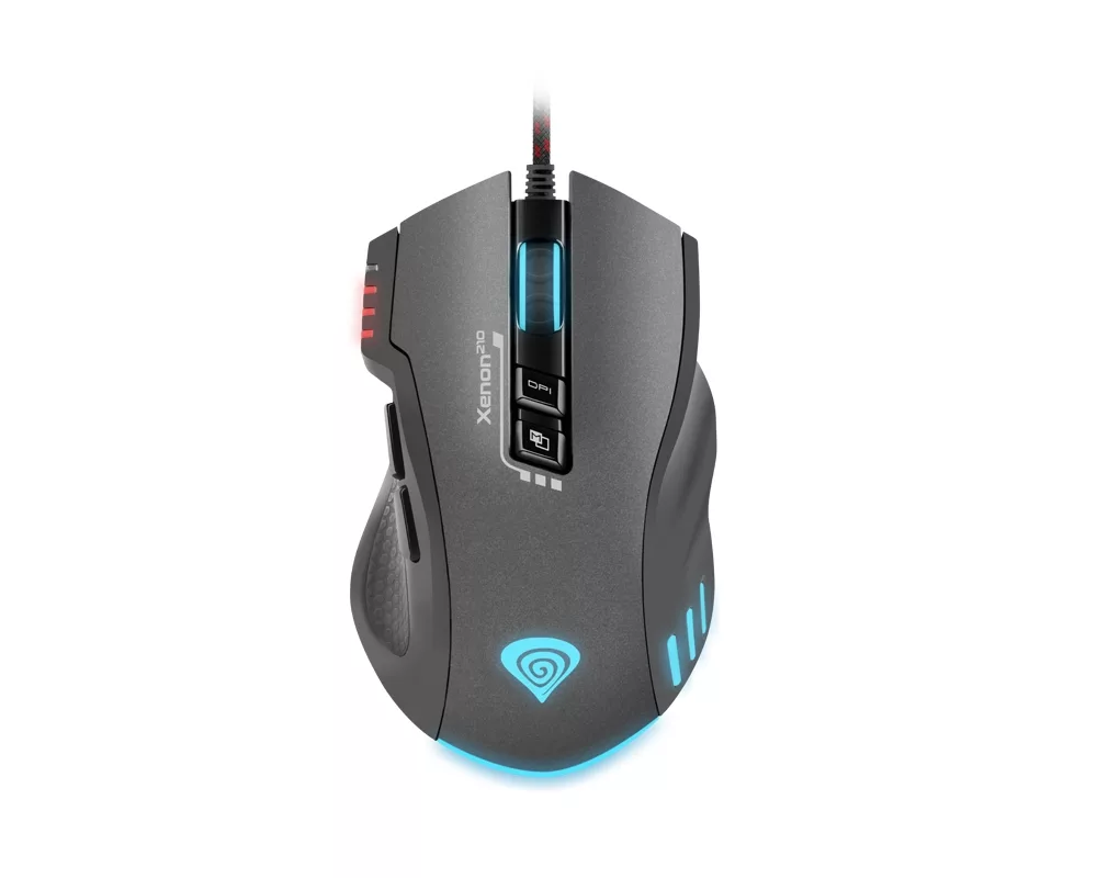 Мишка Genesis Gaming Mouse Xenon 210 Optical 3200Dpi With Software Rgb Illuminated Black 4