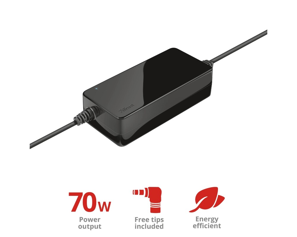 Зарядно TRUST Primo Laptop Charger 19V-70W 2