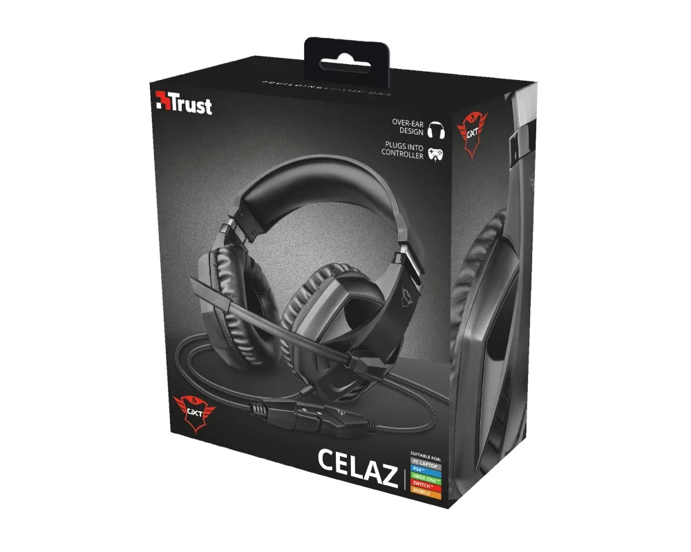 Слушалки TRUST GXT 412 Celaz Multiplatform Gaming Headset 5