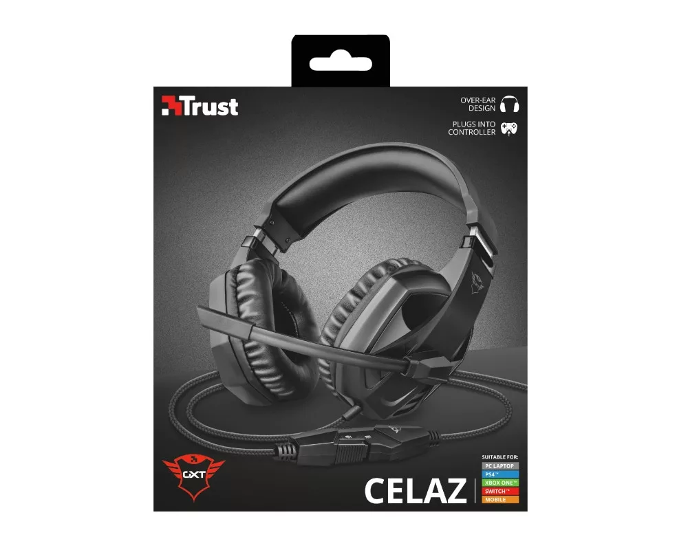 Слушалки TRUST GXT 412 Celaz Multiplatform Gaming Headset 6