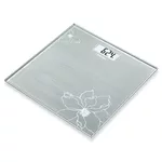 <span>Смарт кантар</span> Beurer GS 10 Glass bathroom scale Gray; Automatic switch-off <span class='catalog-num-in-name'>75630_BEU</span> - 