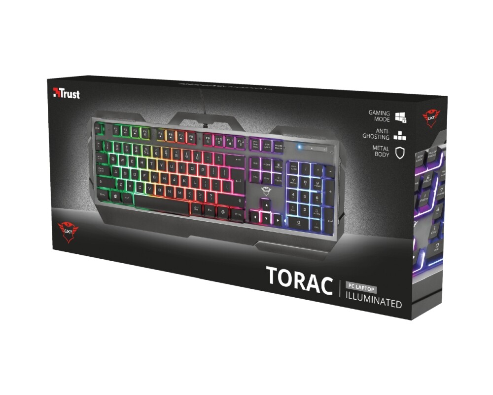 Клавиатура TRUST GXT 856 Torac Gaming Keyboard US 6
