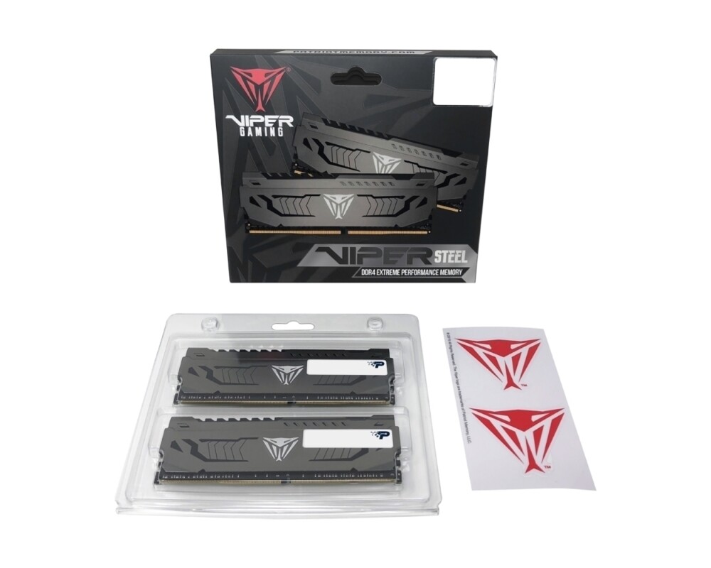 Памет 16GB(2x8) Patriot Viper Steel 3200MHz 5
