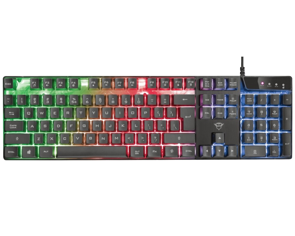 Клавиатура TRUST GXT 835 Azor Gaming Keyboard US 2