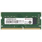 <span>Памет</span> Transcend 4GB TS DDR4 2666Mhz SO-DIMM 1Rx8 512Mx8 CL19 1.2V <span class='catalog-num-in-name'>TS2666HSH-4G</span> - 