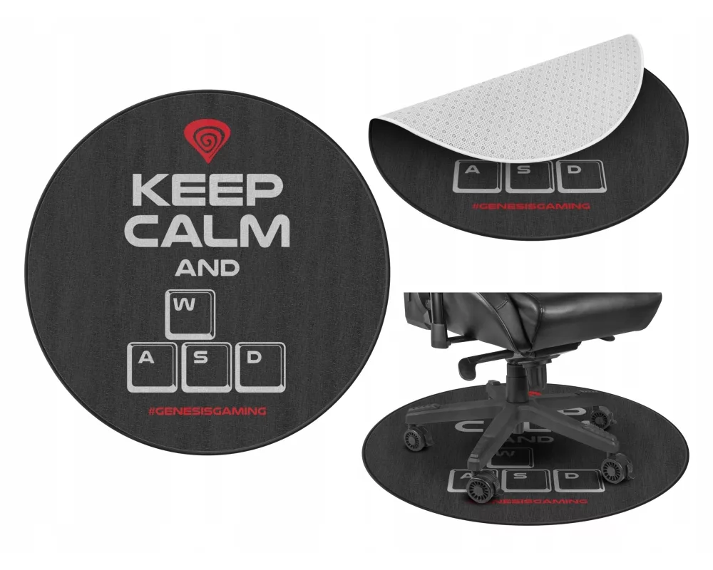 Геймърски стол Genesis Protective Floor Mat Tellur 300 Power Of Wasd 100Cm 2