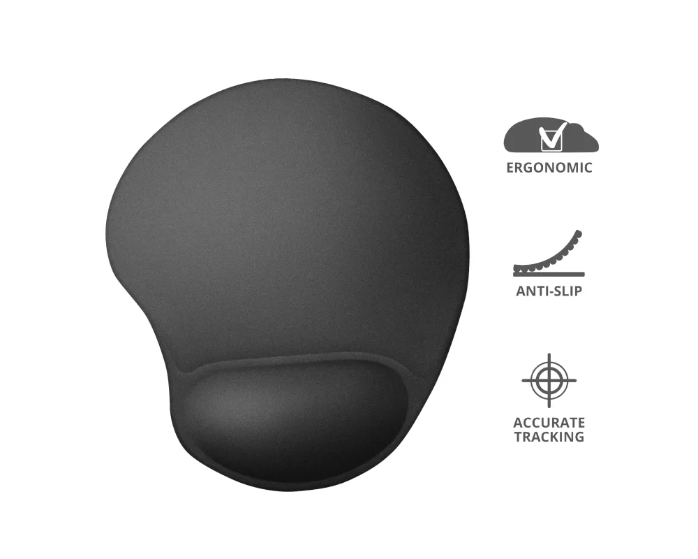 Пад за мишка TRUST Bigfoot Mousepad - black 2