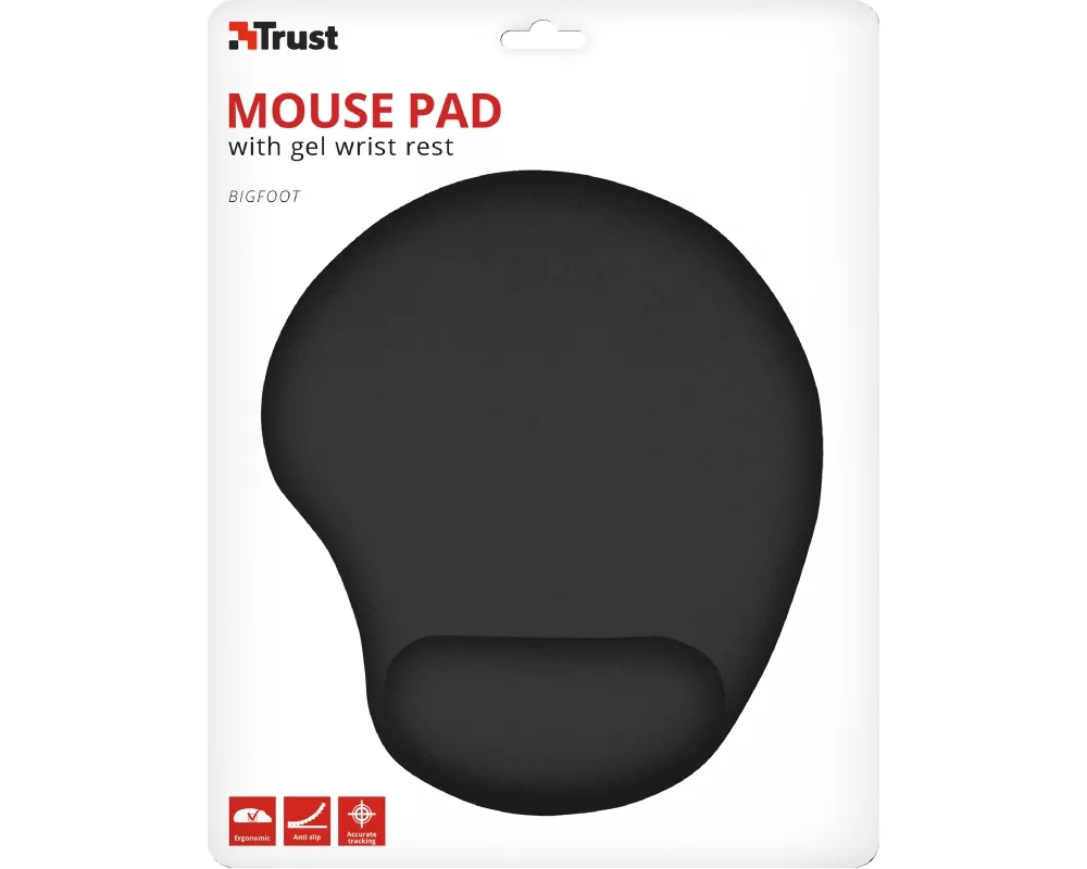 Пад за мишка TRUST Bigfoot Mousepad - black 4
