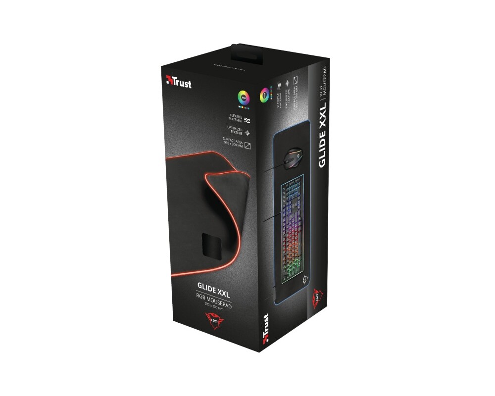 Пад за мишка TRUST GXT 764 Glide-Flex XXL RGB Flexible Mouse Pad XXL 6