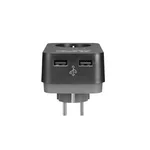 Електрически филтър APC Essential SurgeArrest 1 Outlet 2 USB Ports Black 230V Germany 3
