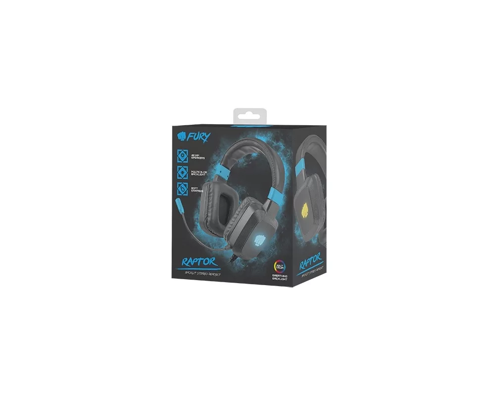 Слушалки Fury Gaming Headset Raptor 4