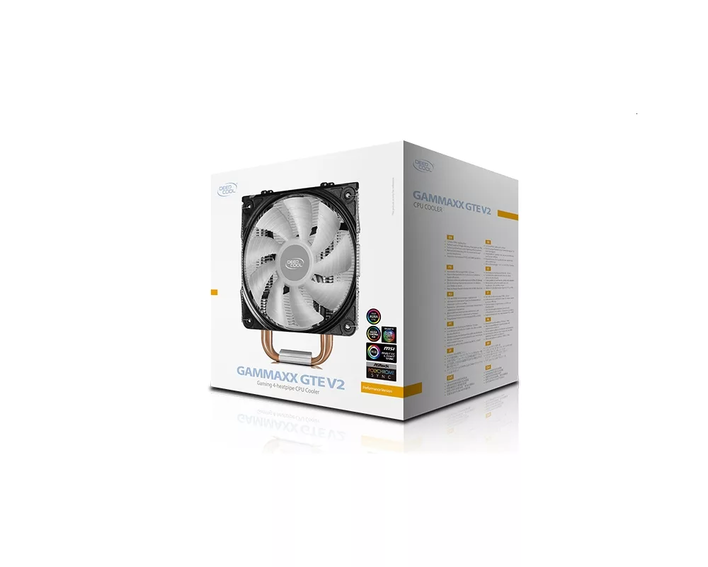 Охладител за процесор DeepCool GAMMAXX GTE V2 RGB 15