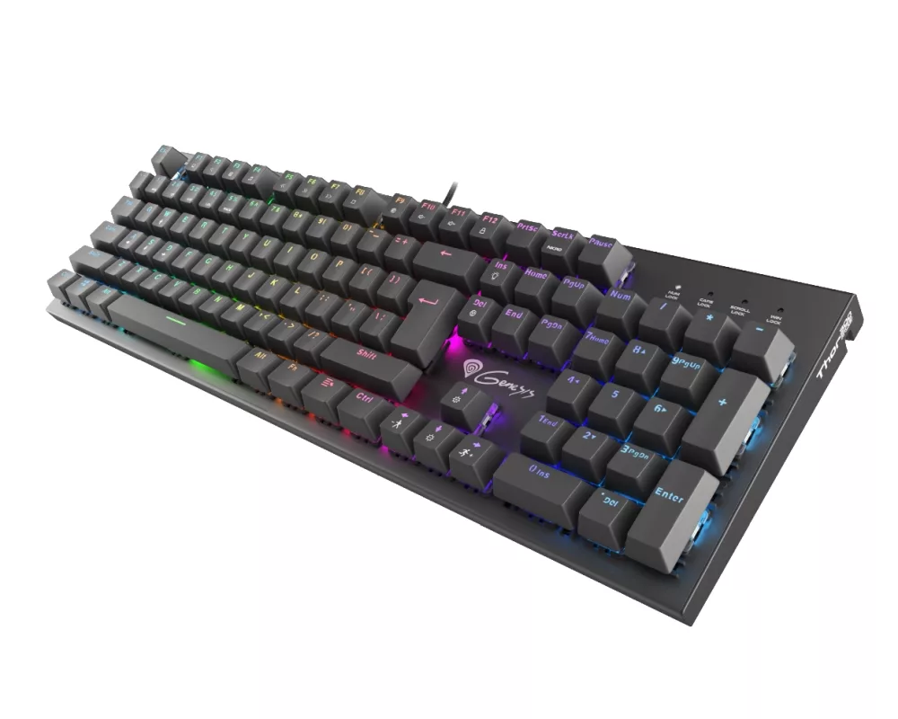 Клавиатура Genesis Mechanical Gaming Keyboard Thor 300 RGB Backlight Outemu Brown Switch US Layout 2