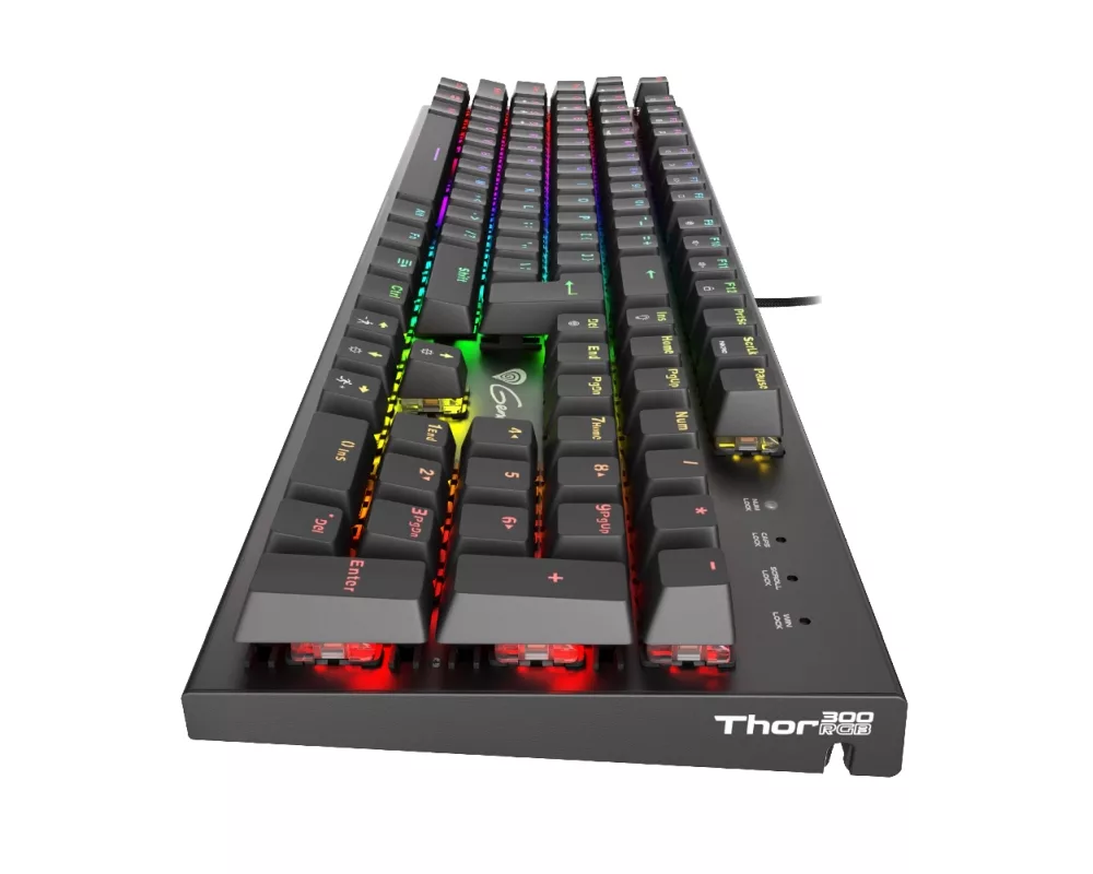 Клавиатура Genesis Mechanical Gaming Keyboard Thor 300 RGB Backlight Outemu Brown Switch US Layout 3