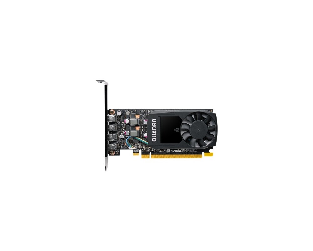 Видеокарта PNY NVIDIA Quadro P1000 V2 LowProfile DP 4