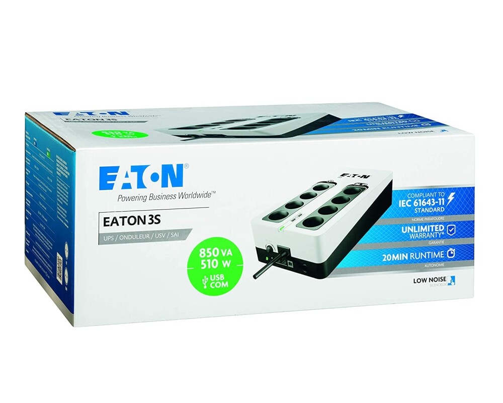 UPS Eaton 3S 850 DIN 2
