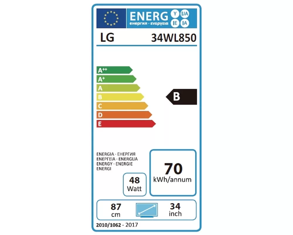 Монитор LG 34WL850-W 14