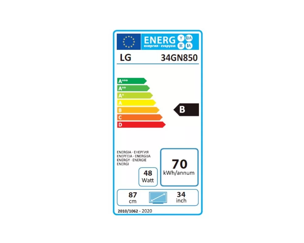 Монитор LG 34GN850-B 5