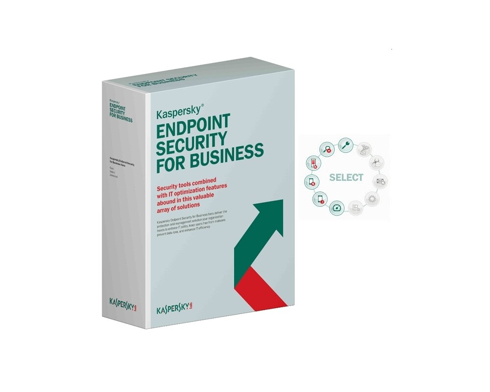 Антивирусна програма Kaspersky Endpoint Security for Business - Advanced Eastern Europe Edition. 100-149 Node 1 year Base License 2