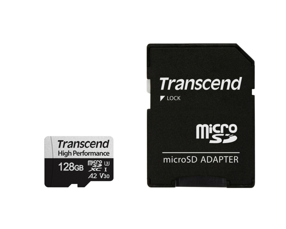 Флаш карта TRANSCEND 128GB microSD w 3