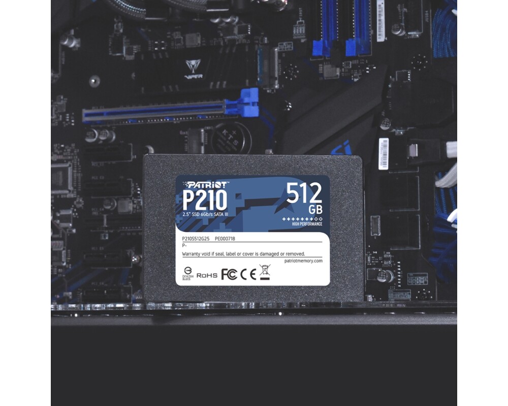 SSD Patriot P210 512GB SATA3 2.5 5