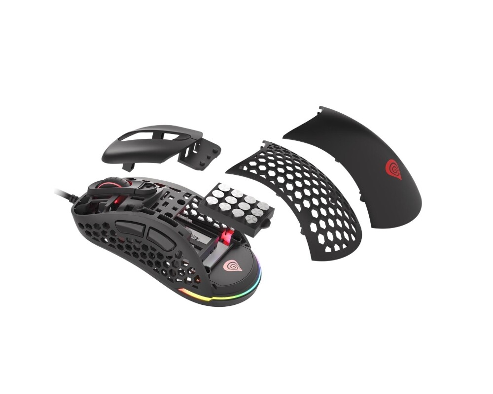 Мишка Genesis Ultralight Gaming Mouse Xenon 800 16000 dpi RGB Black 5