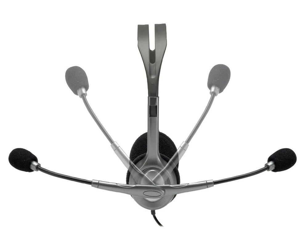 Слушалки Logitech H111 Стерео One Plug 981-000593 4