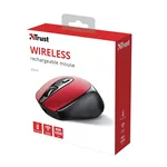 Мишка TRUST Zaya Wireless Rechargeable Mouse Red 10