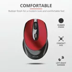 Мишка TRUST Zaya Wireless Rechargeable Mouse Red 8
