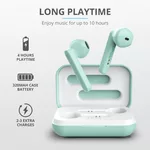 Слушалки TRUST Primo Touch Bluetooth Earphones Mint 10