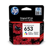  HP 653 Tri-color Original Ink Advantage Cartridge 179298 3YM74AE на топ цена - PIC.bg