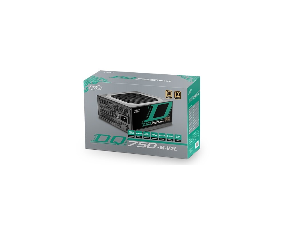 Захранване DeepCool 750W - 80+ Gold 22