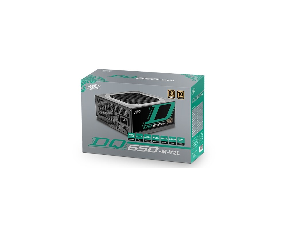 Захранване DeepCool 650W - 80+ Gold 23